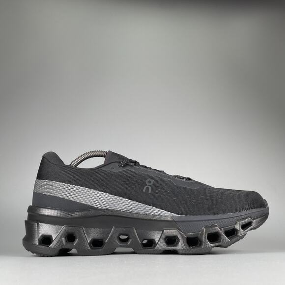 On Cloudmonster 2 Men\'s Size 9 Black/Eclipse Running Sneakers Athletic Shoes NEW main image 5